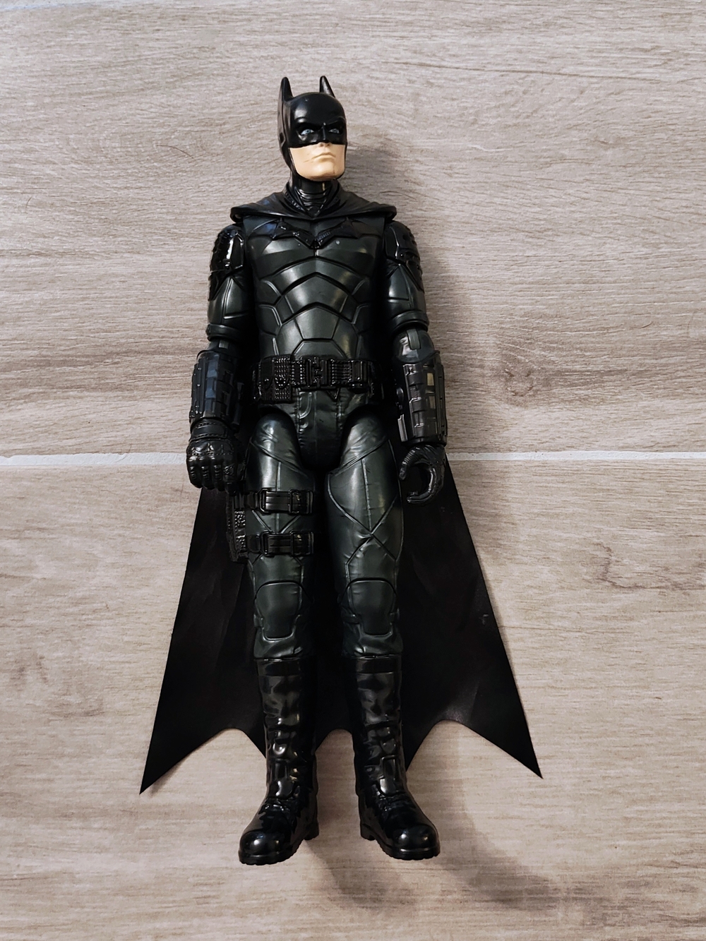 DC Comics Black Batman Action Figure with Flesh Face